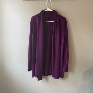 Talbots 100% Merino Wool Long Line Cardigan Merino Wool Sweater Layer